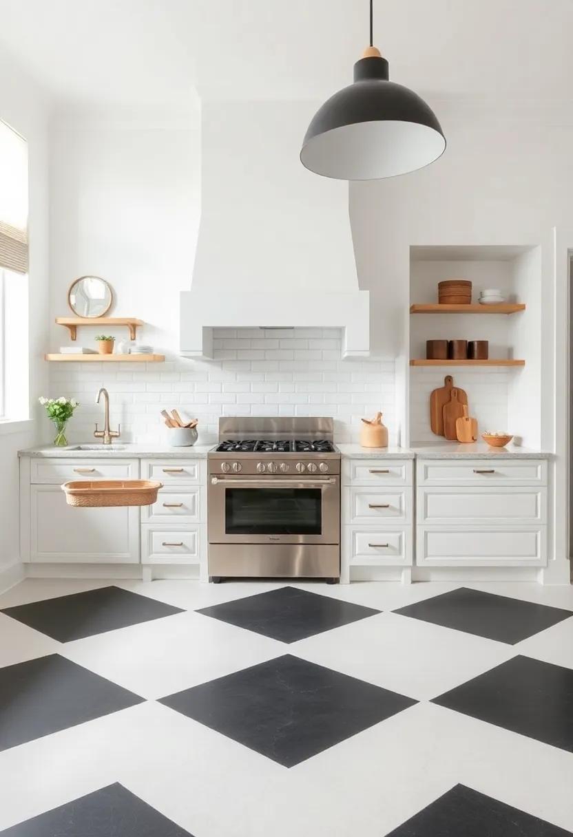 Classic Checkerboard Patterns Infusing a Bold ⁢Yet Timeless Appeal to Your Space