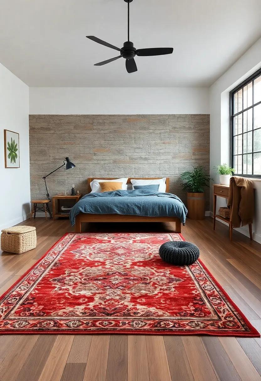 Rustic Elements that Enhance Vintage⁢ Rug⁢ Appeal