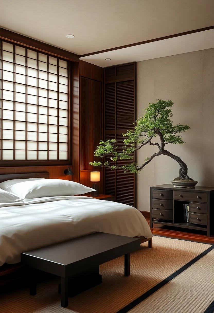 Textures and Tones:‌ How⁢ Bonsai Trees Complement Bedroom Furnishings