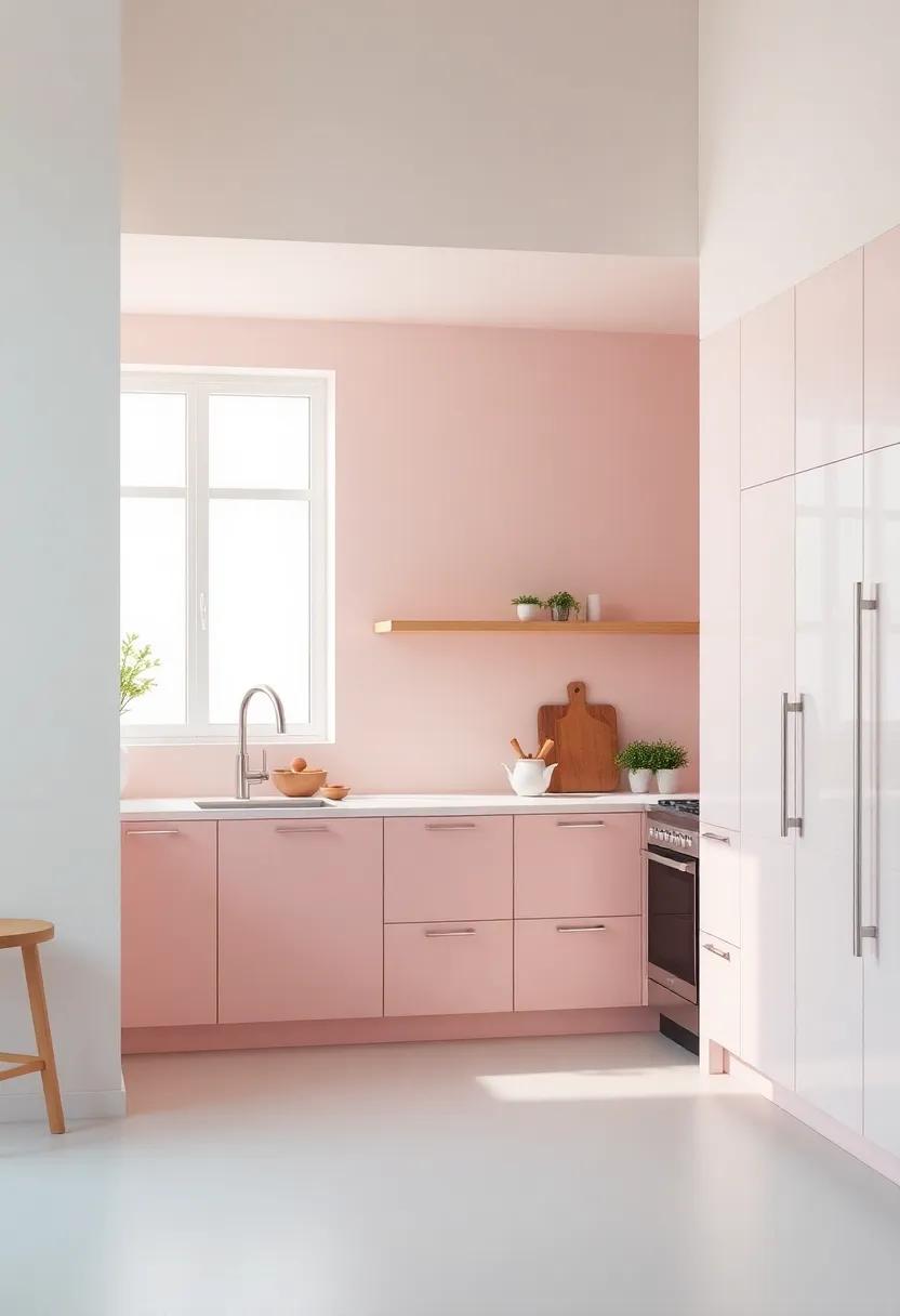 The Allure of​ Pastel Hues: Softening‌ Kitchen Dynamics