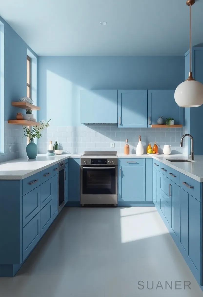 The Power⁢ of Blue:‍ Serenity ‍and⁤ Tranquility in Your Kitchen