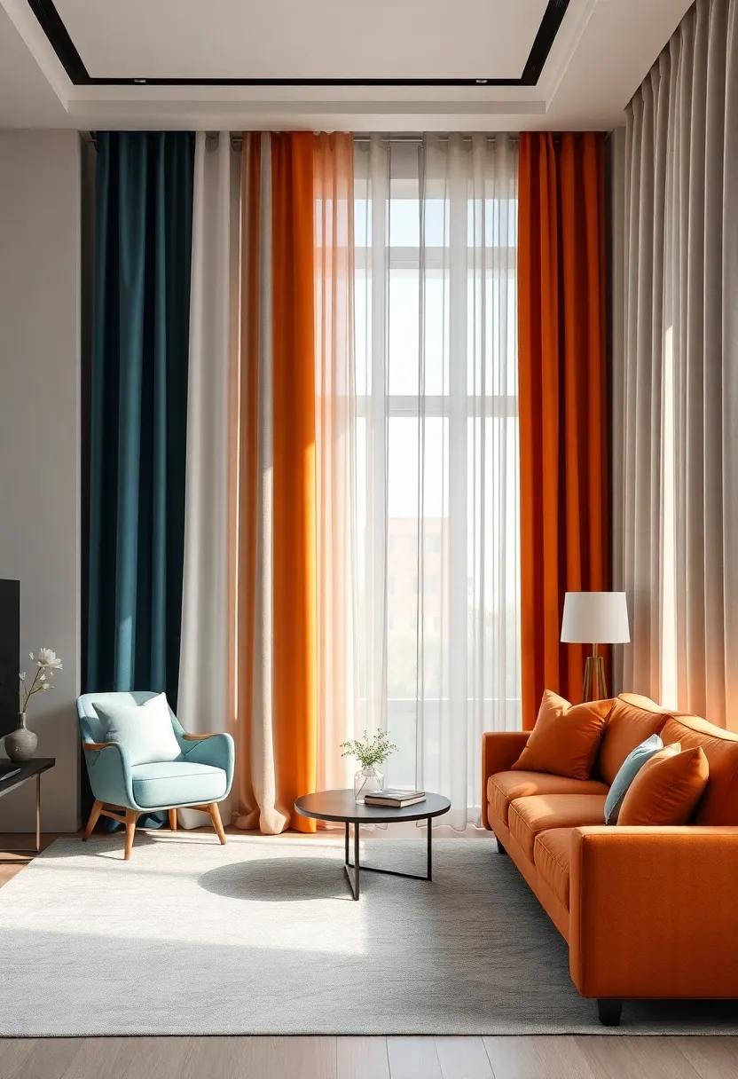 Statement-makers: Choosing Curtains as the ‍Centerpiece of⁣ Your Living Room