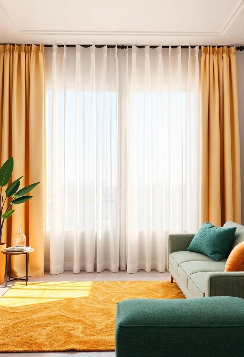 Embracing Patterns: The Art of Mixing Textures with Contrasting Curtains