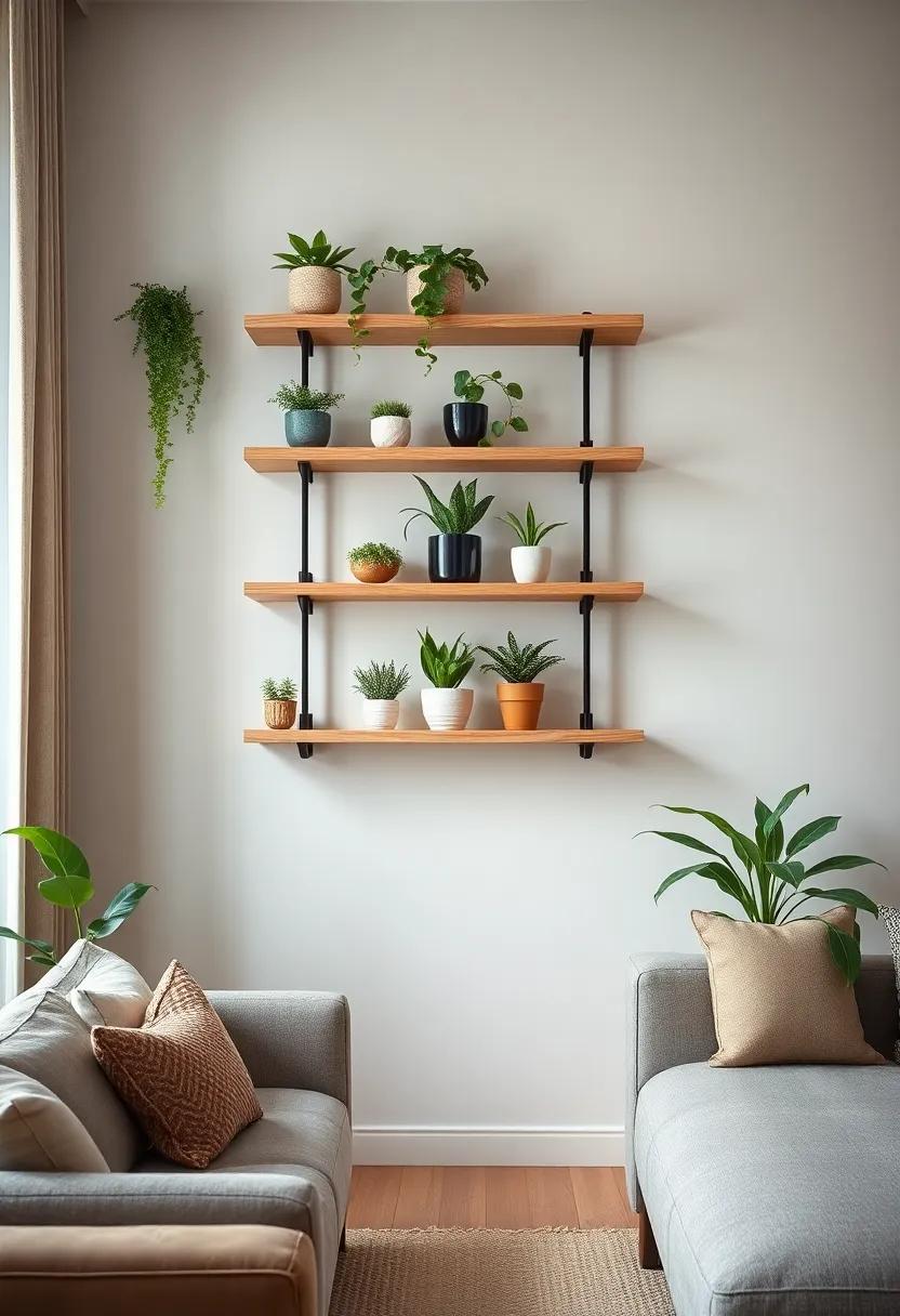 Greenery on Display: Incorporating Plants⁤ into Your Shelf Decor