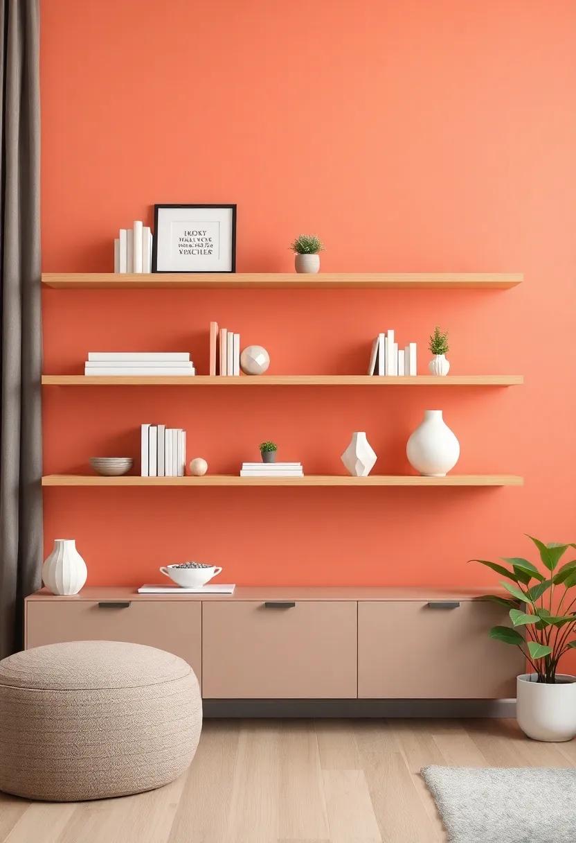 Color Coordination: Harmonizing ​Your shelves with Room Tones