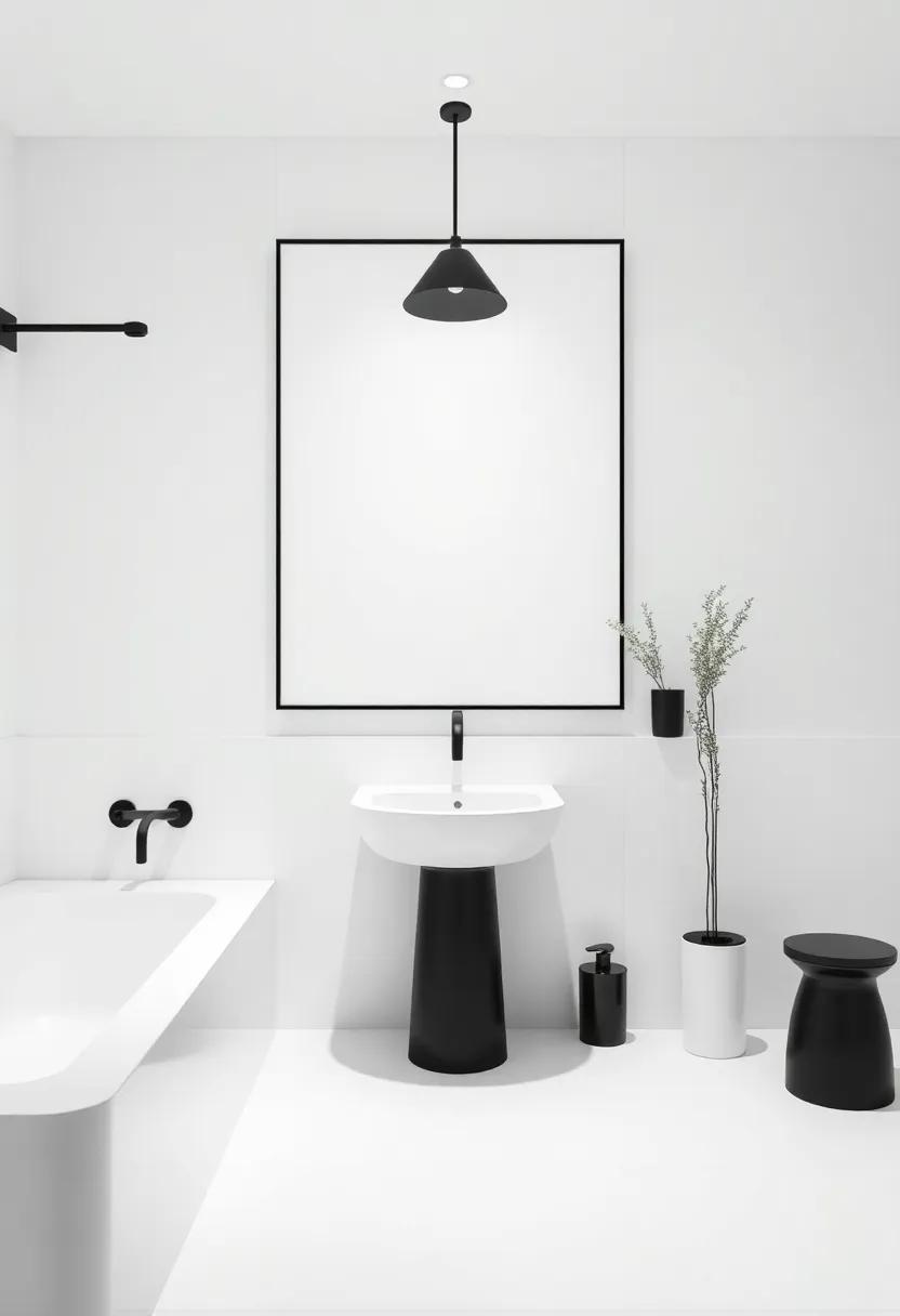 Personal‌ Touches: Minimalist Decor That ‍Compliments Black Fixtures