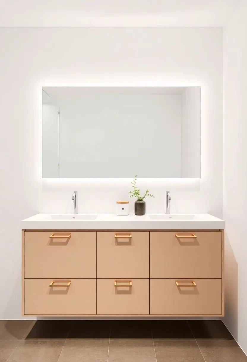 Elevate Your Bathroom ⁣Aesthetics ⁣With Sleek Minimalist Vanities