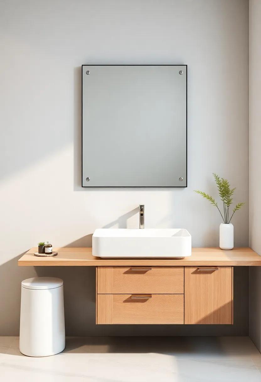 Embrace Eco-Friendly⁣ Materials in Modern Vanity Designs