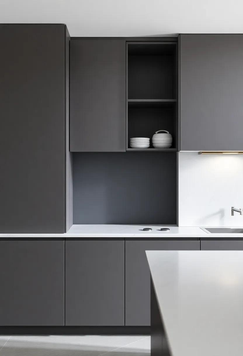 Sleek Finishes: ⁤The‌ Rise of Matte and Glossy Cabinet Surfaces