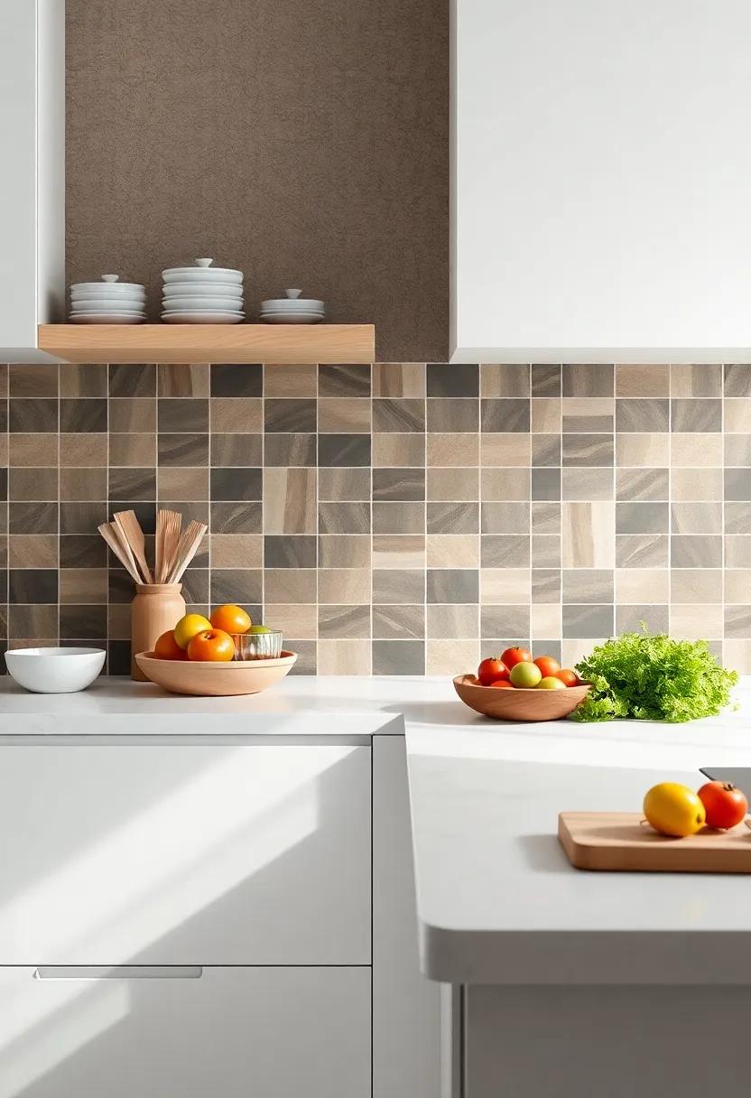 Emphasizing Culinary Creativity with Interactive Tile⁢ Elements