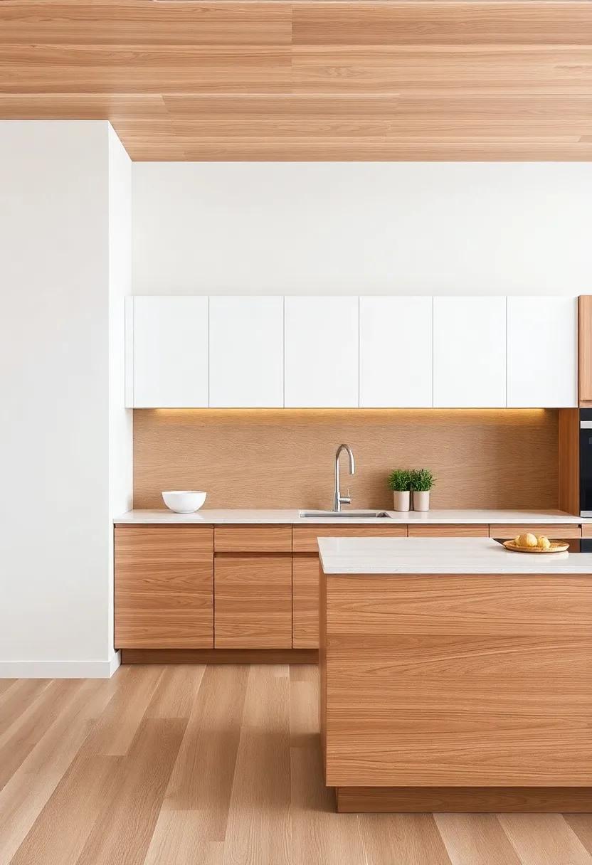 Embracing natural Textures: How Wood Enriches ⁤Contemporary Kitchen Design Aesthetics