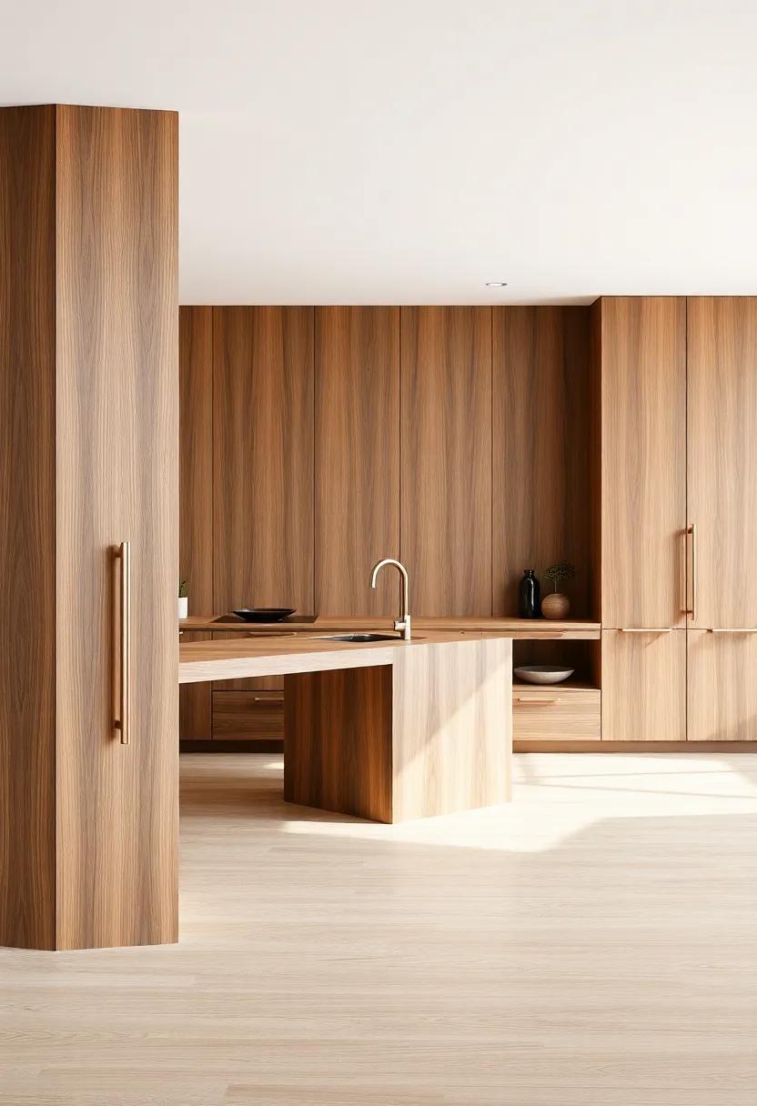 The Sculptural Beauty of Wood: Emphasizing Form and Function in Kitchen ‍Design