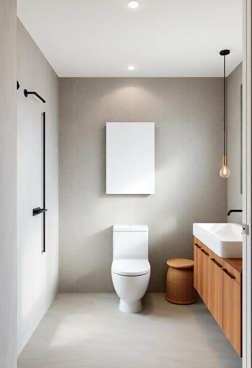 The Beauty of Simple Fixtures in ⁣Scandinavian bathroom Design