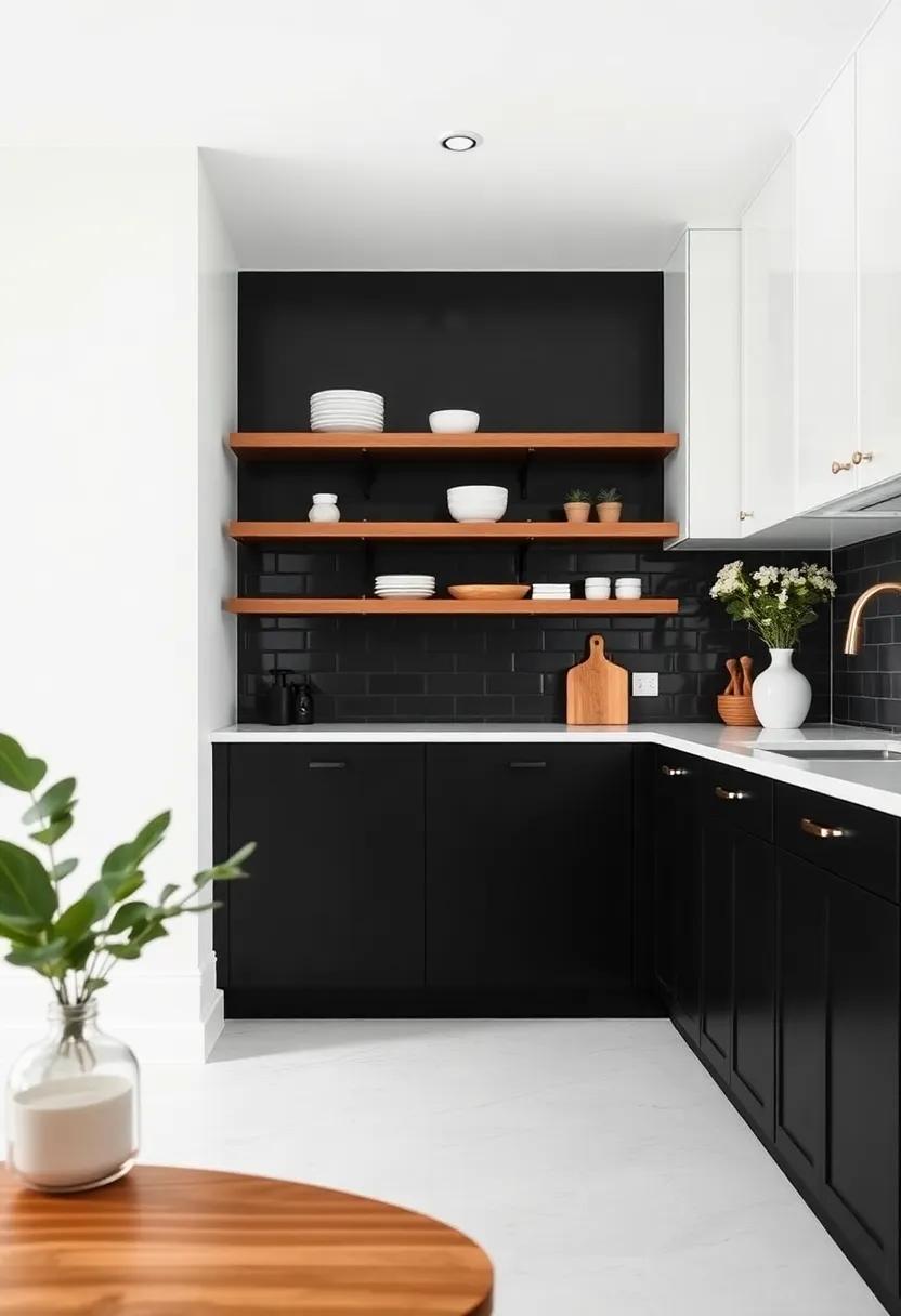 Final Touches: Curating Decor That Complements Black Cabinetry Elegantly