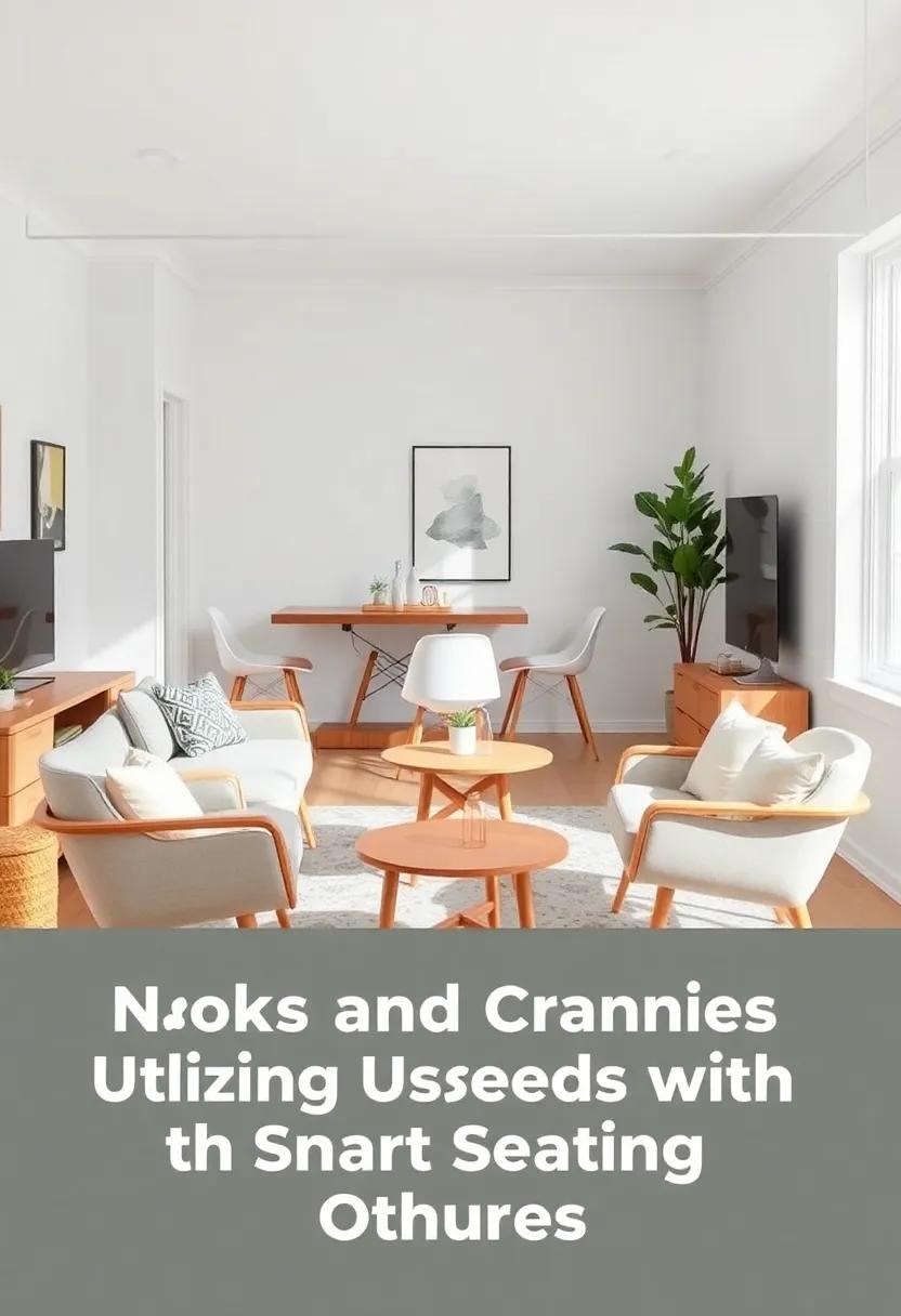 Nooks and Crannies: Utilizing Unused Spaces with Smart Seating Options