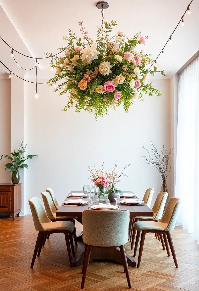 Charming Floral Wall ⁢Art Ideas to Infuse Life Into Your Dining Space