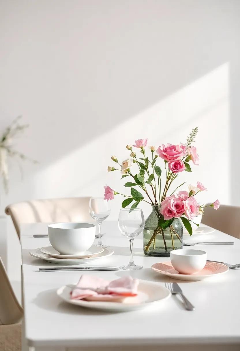 Elevate Your Table Setting⁣ With⁢ Vibrant Seasonal Flowers and Greens