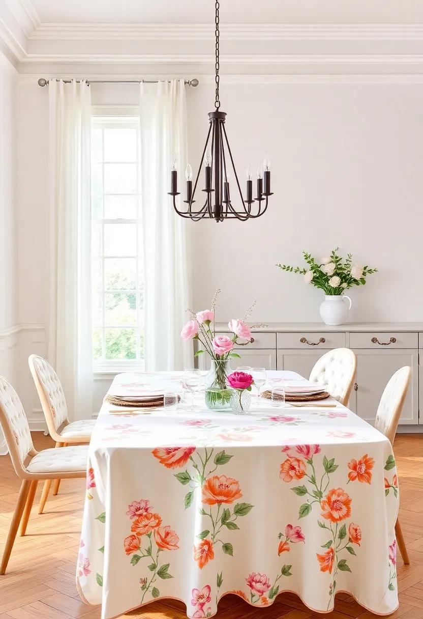 Playful Table linens That Bring Fun and Floral Patterns to ⁣Life