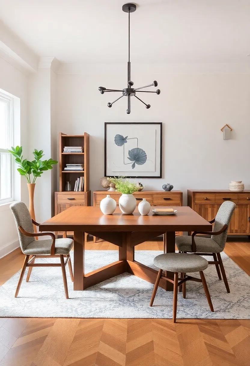 Crafting a Statement: The Impact of Statement Pieces⁢ in‍ Dining Spaces