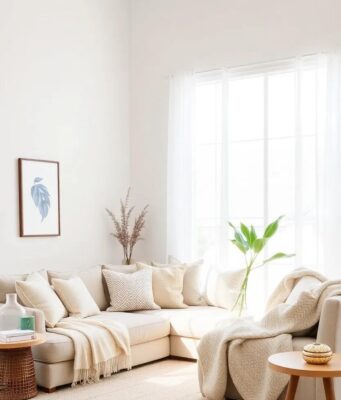 25 Cozy Living Room Ideas Featuring Neutral-Toned Throw Blankets for Effortless Style 25 Cozy Living Room Ideas Featuring Neutral-Toned Throw Blankets for Effortless Style