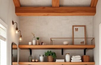 25 Inspiring Ideas for Rustic Bathrooms with Open Shelving to Transform Your Space 25 Inspiring Ideas for Rustic Bathrooms with Open Shelving to Transform Your Space