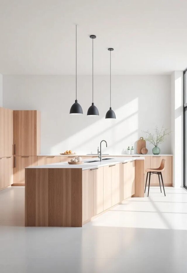 Embracing Minimalism: The Scandinavian Kitchen Island as a Design Centerpiece