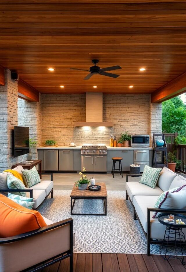 Transform Your Space: Crafting the Perfect Outdoor Kitchen Under Your Deck