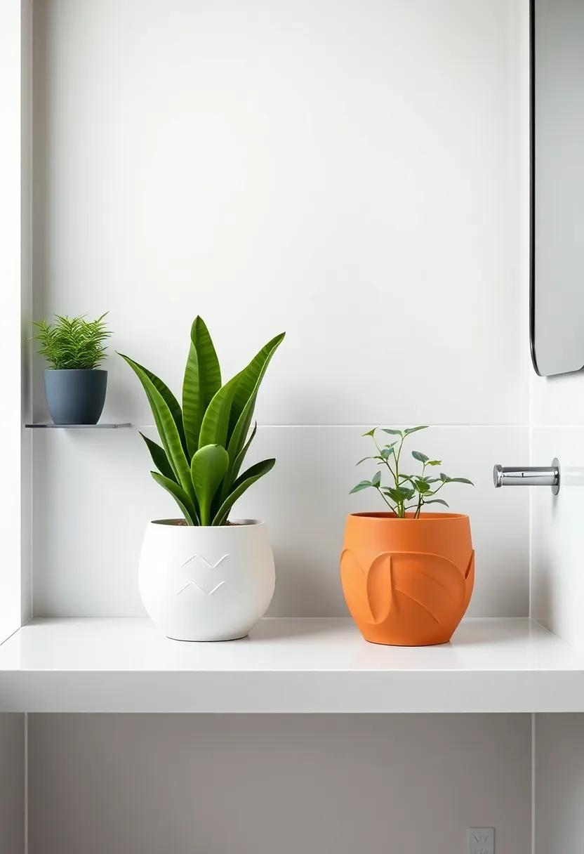 Terracotta Touch: Incorporate terracotta pots with tiny plants for a traditional yet timeless aesthetic