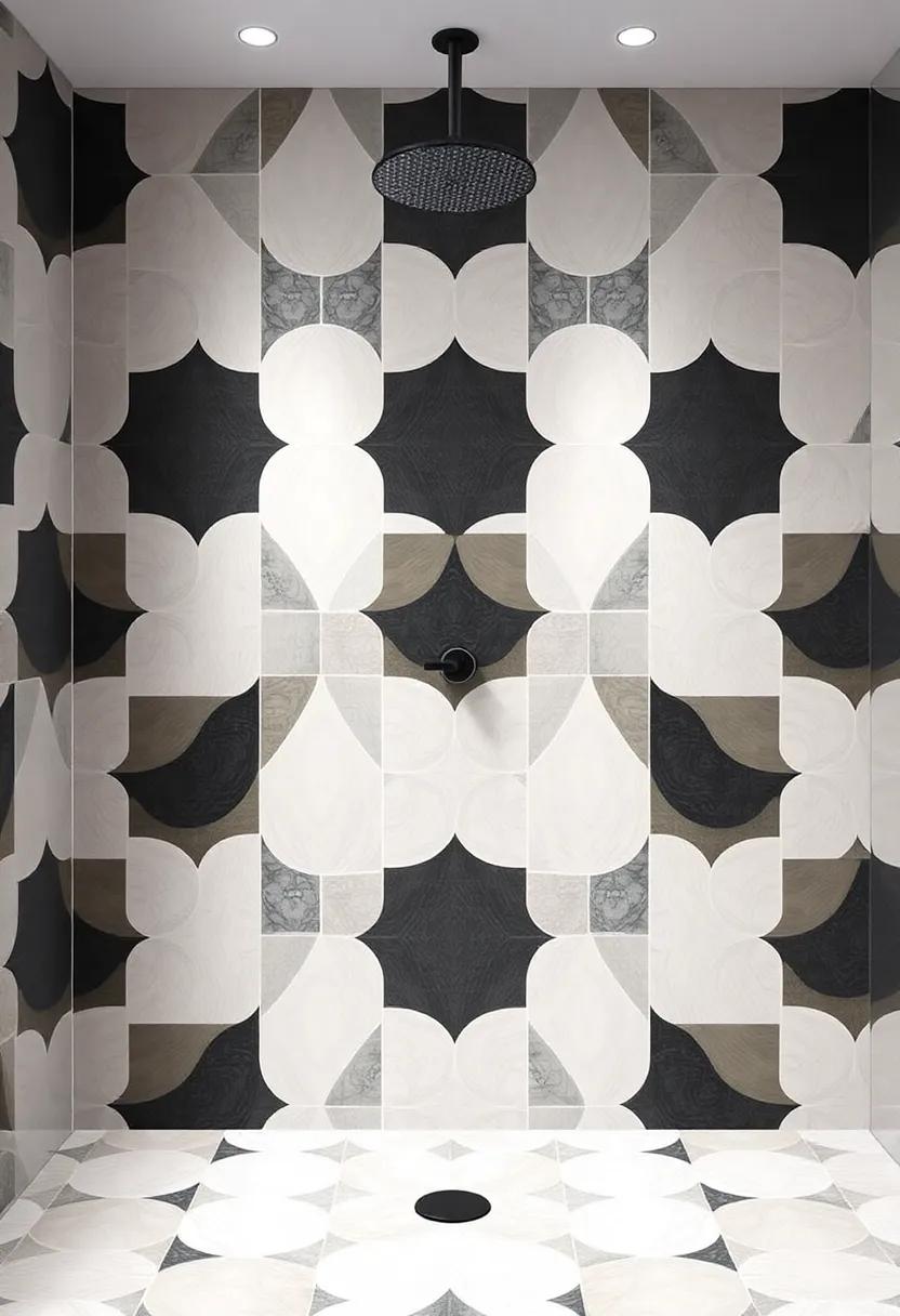 The Allure‍ of Geometric Patterns: Adding Depth to Your Shower Space