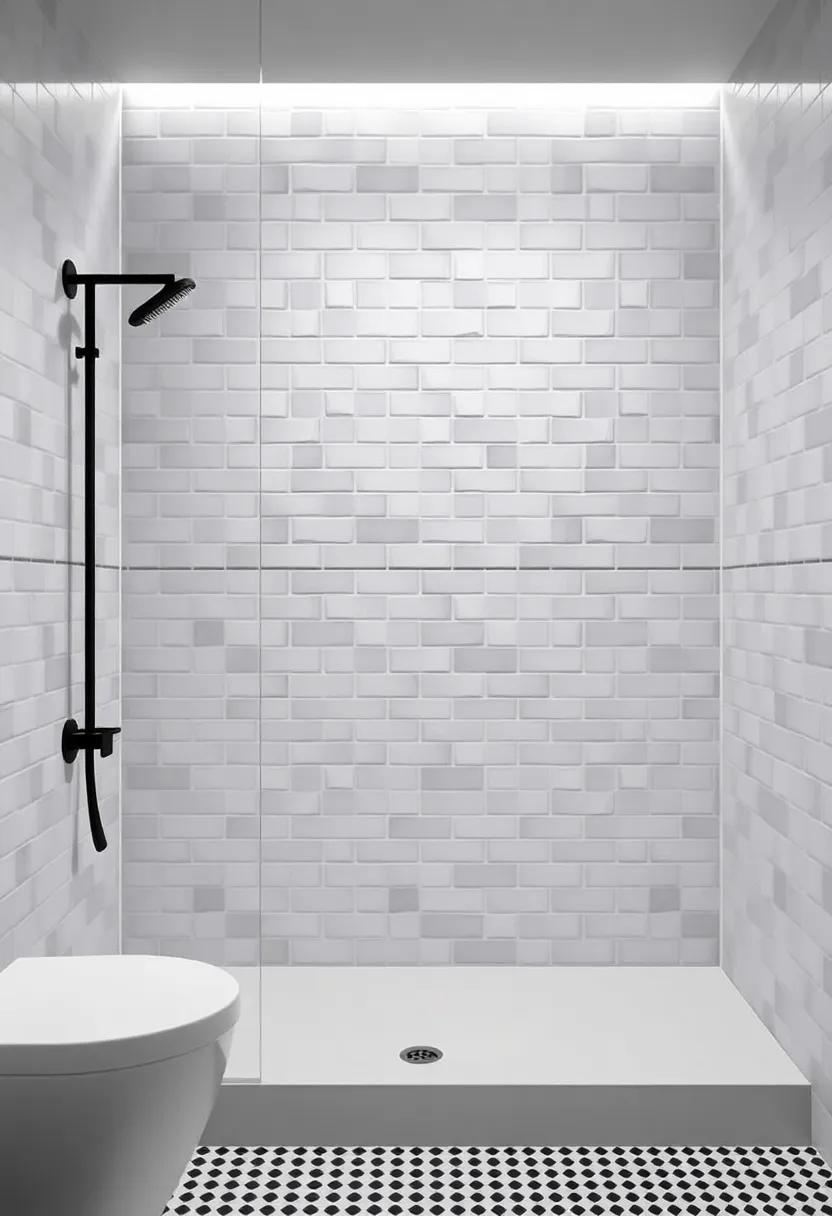 The Magic of Monochrome: A ‍Timeless Approach to Shower Design