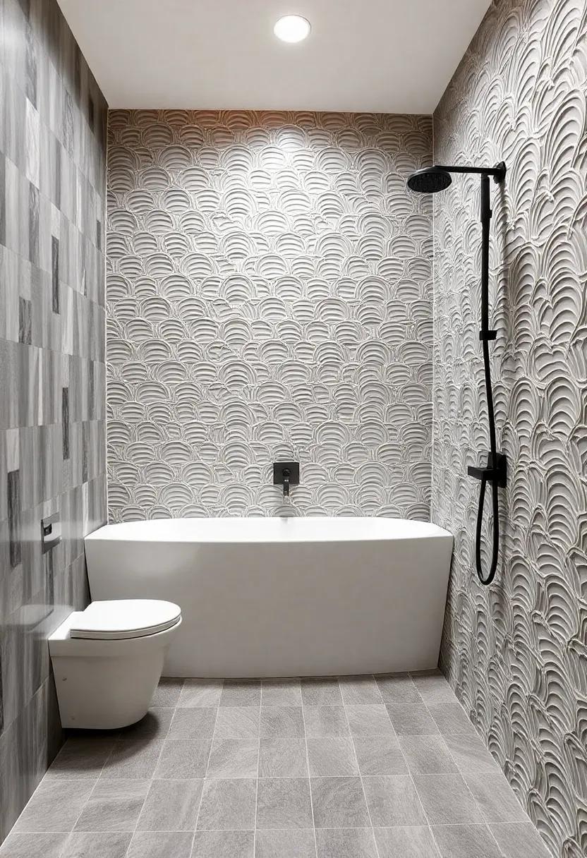 The Rise of 3D Tiles: ‌Adding Dimension to Your Bathroom Design
