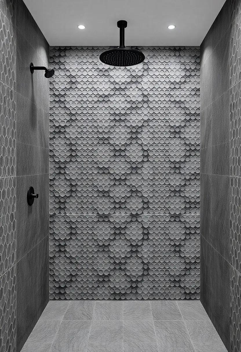Textured⁤ Tiles: ⁤Elevating Shower Aesthetics with​ Touch and Feel