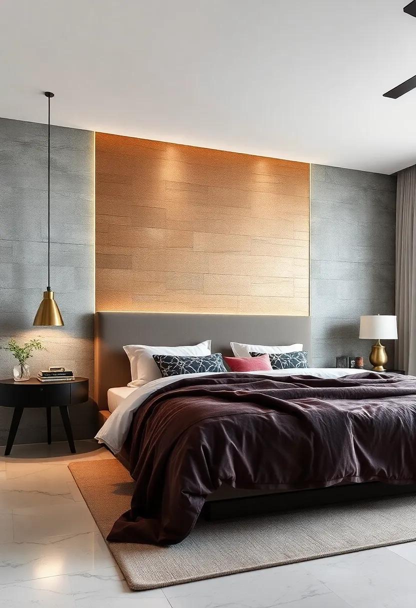 Creating A Focal Point: Designing A​ Striking ⁣Accent ⁤Wall With⁢ Metallic ⁢Elements