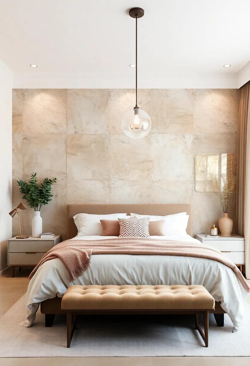 textured Metallic Wallpapers: Elevate Your Bedroom design With‍ Unique Patterns