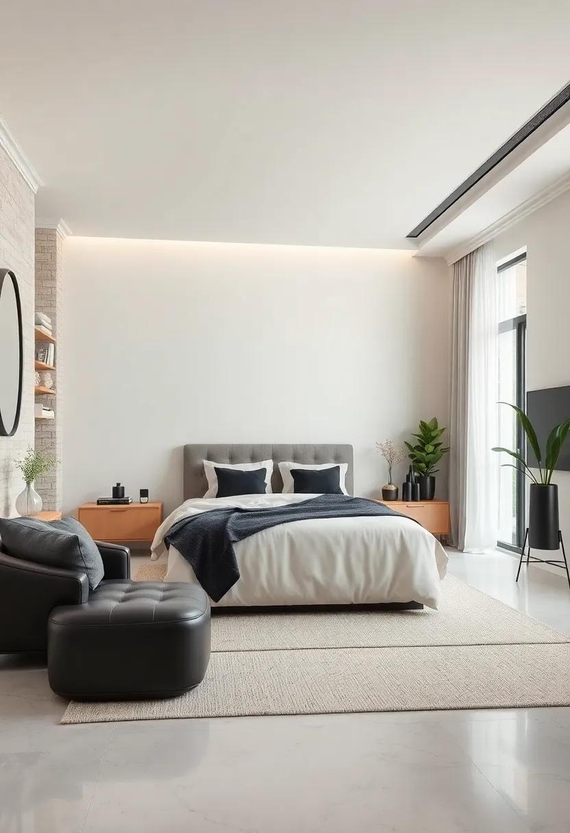 Creamy White and Matte⁤ Black: A striking ⁤contrast, creamy white with matte black ‍elements offers a sophisticated and modern aesthetic with timeless⁢ appeal