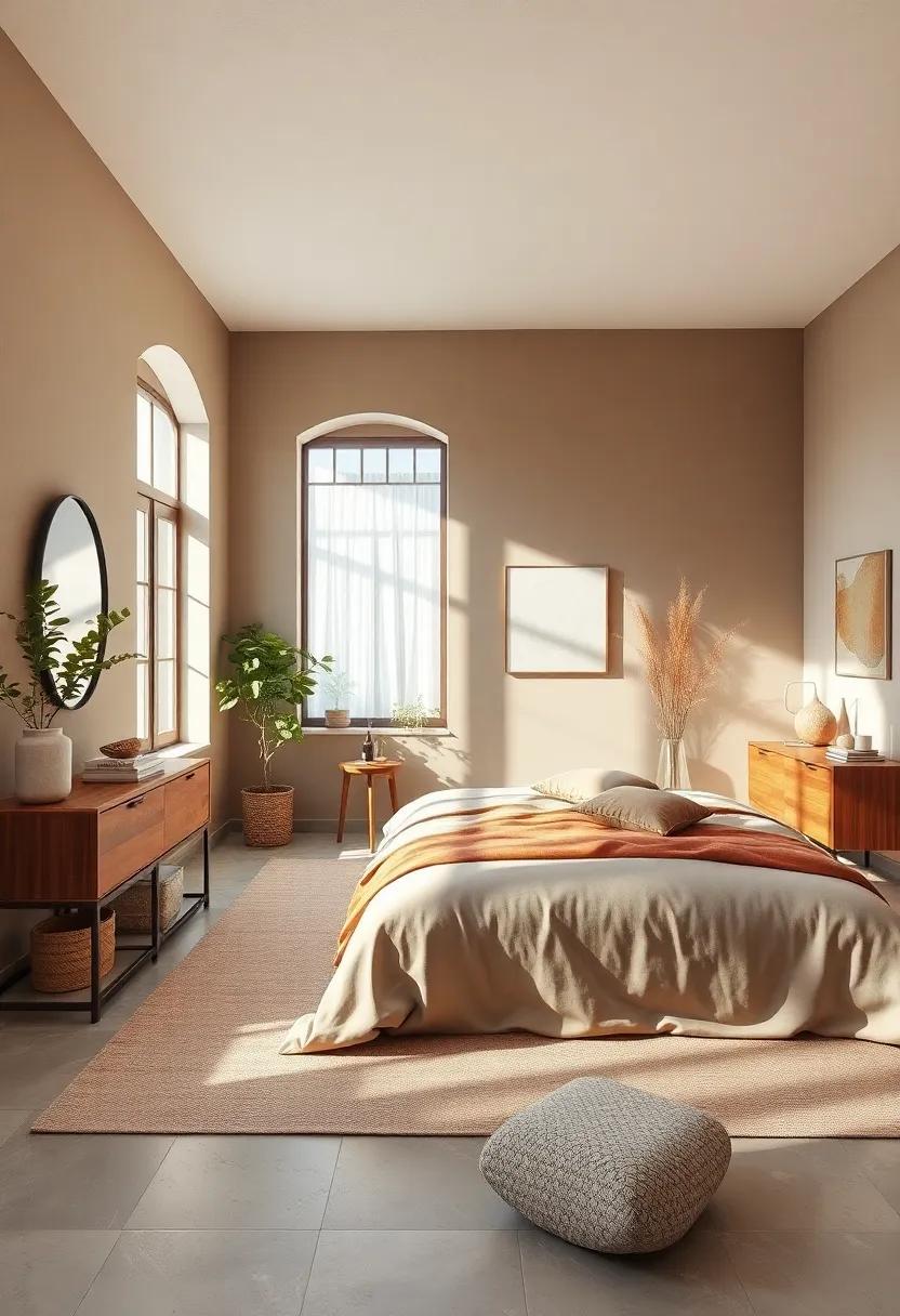 Embracing the Allure of Natural Light in‌ Earthy Bedroom Spaces