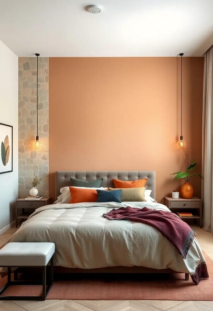 Exploring ‍Earthy ‍Accent Walls⁤ That⁣ Transform Your Bedroom Vibe