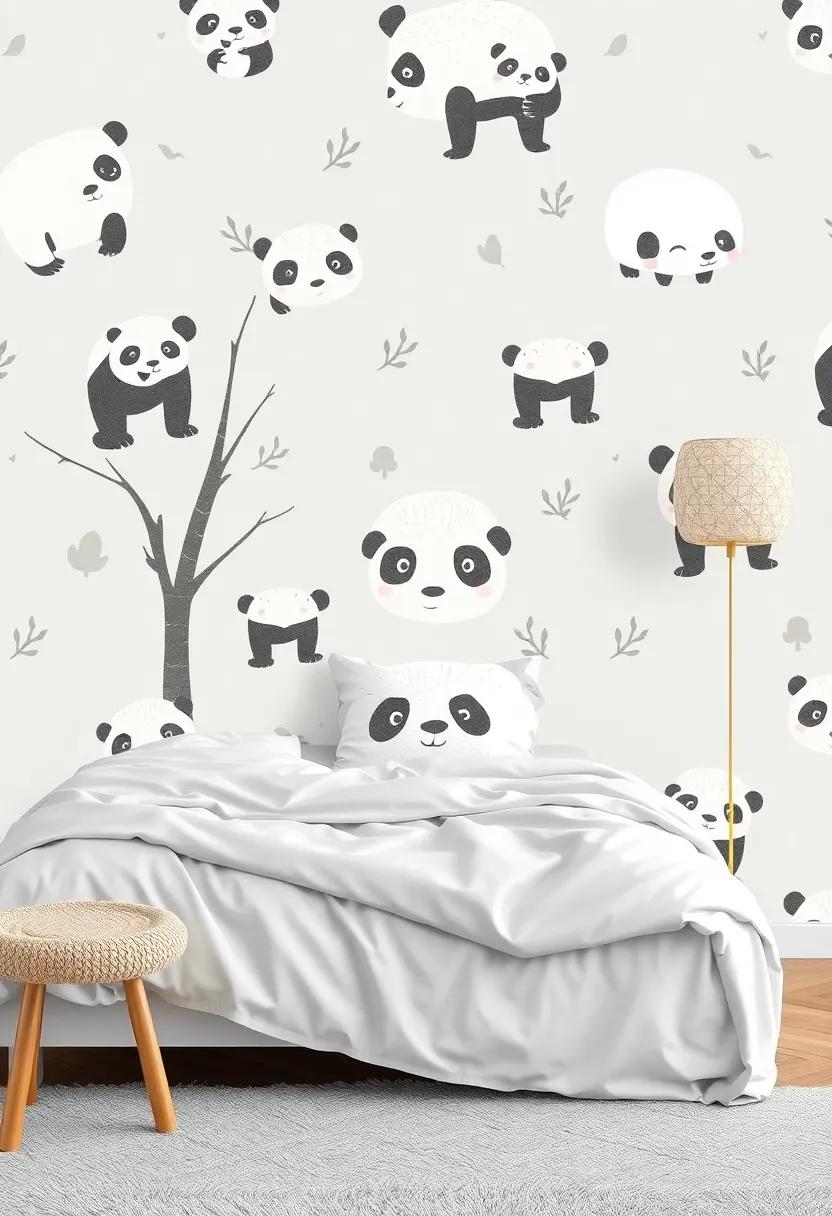Create‌ a whimsical vibe with a‍ playful panda print, combining cuteness with a hint of⁣ adventure