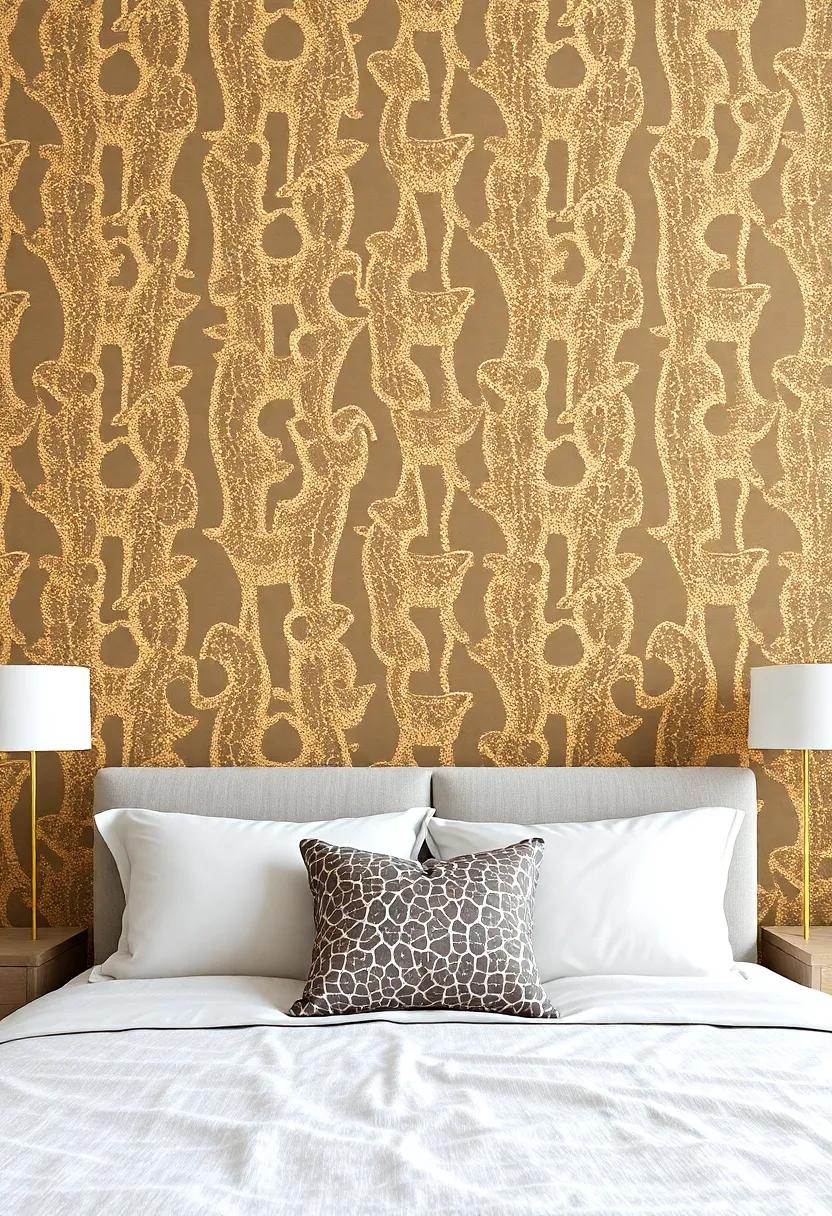 Experience the allure‌ of​ a shimmering ⁢metallic giraffe pattern that catches ‍the light and adds a touch of ‍glam