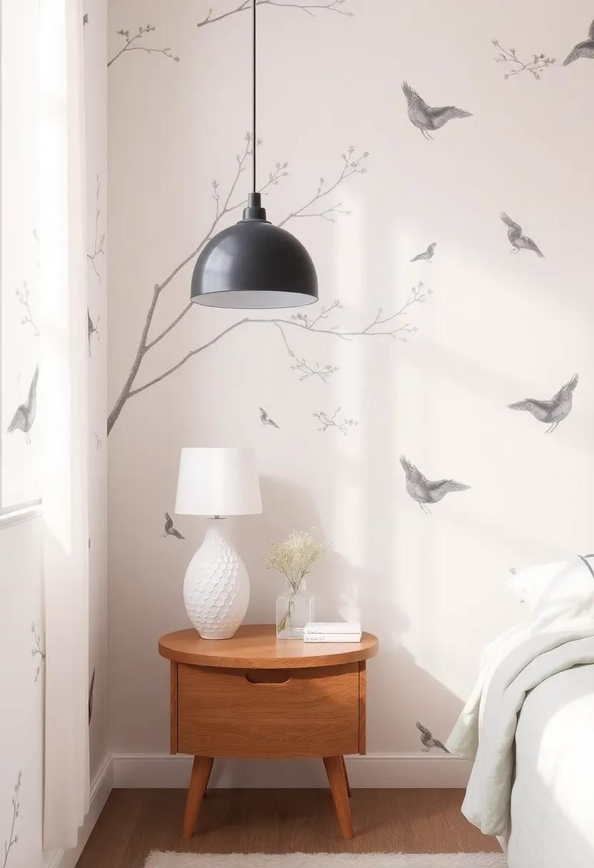 Experience the beauty of a delicate bird print that ⁢brings⁤ a subtle connection to nature in a chic⁢ way