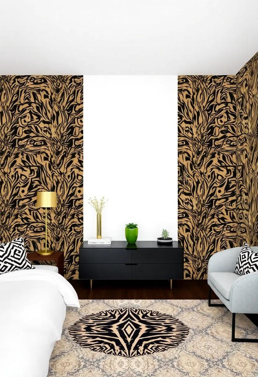 Indulge⁤ in the opulence of an Art Deco-inspired animal print,merging vintage glam with ⁣modern sophistication