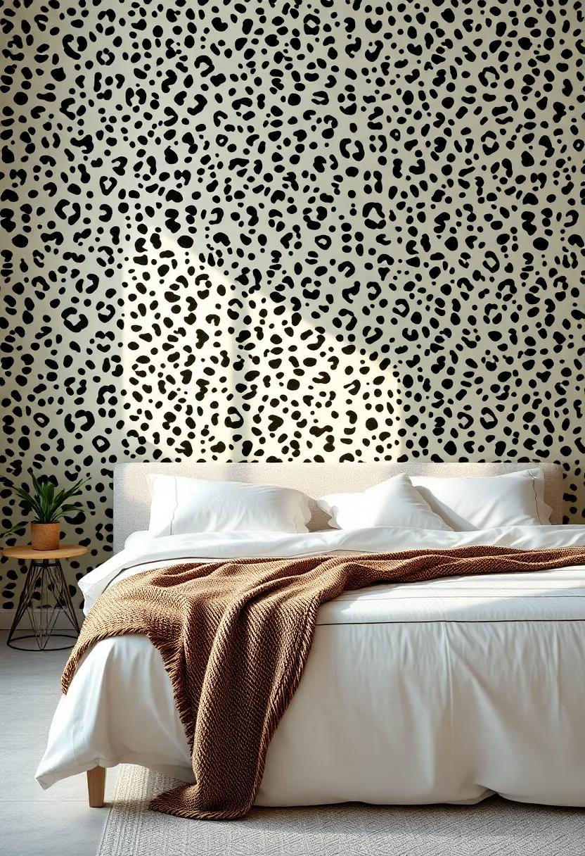 Make a statement with a vibrant ‍cheetah⁢ print‌ that energizes your bedroom and invites the thrill of the wild