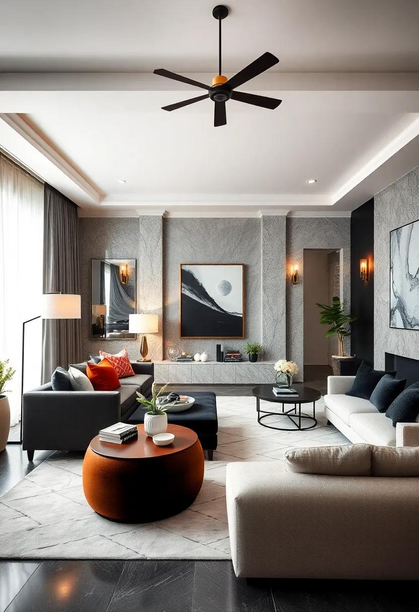 Layered Lighting: use a ‌combination of floor lamps, table lamps, and sconces to create a warm and inviting⁤ atmosphere