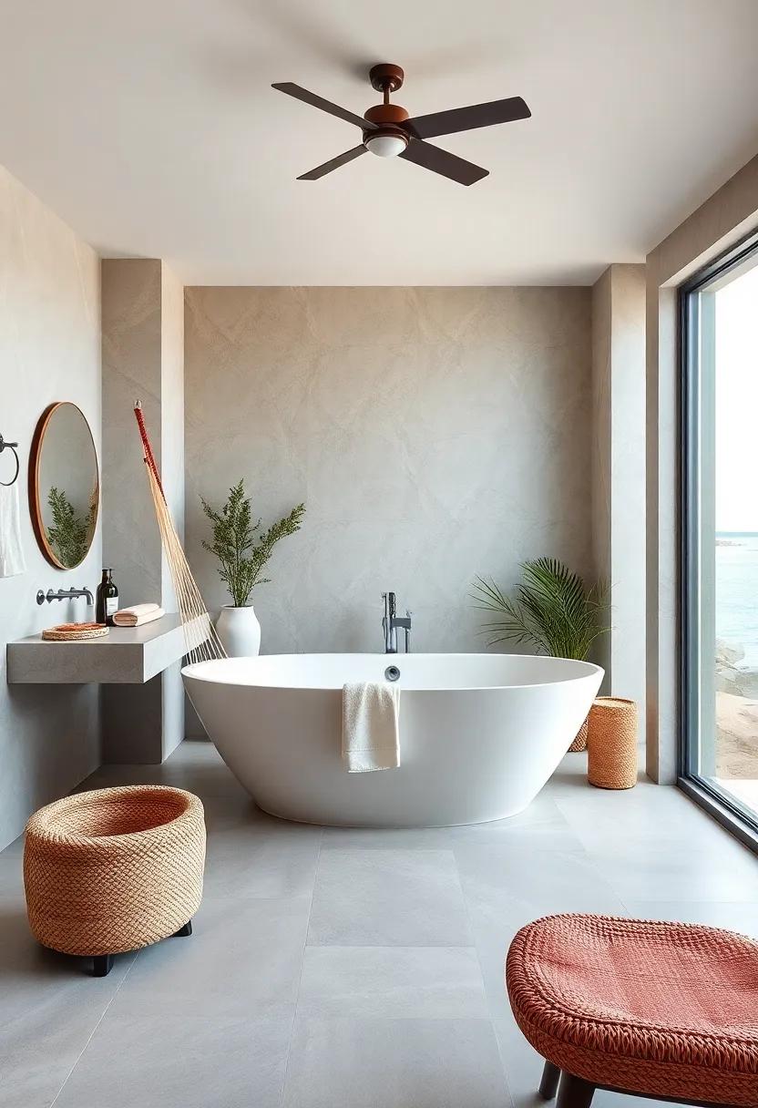 Hammock Tub: Invest⁢ in a freestanding hammock tub that invites you to‌ unwind while enjoying a soak that feels ‍like a luxurious escape