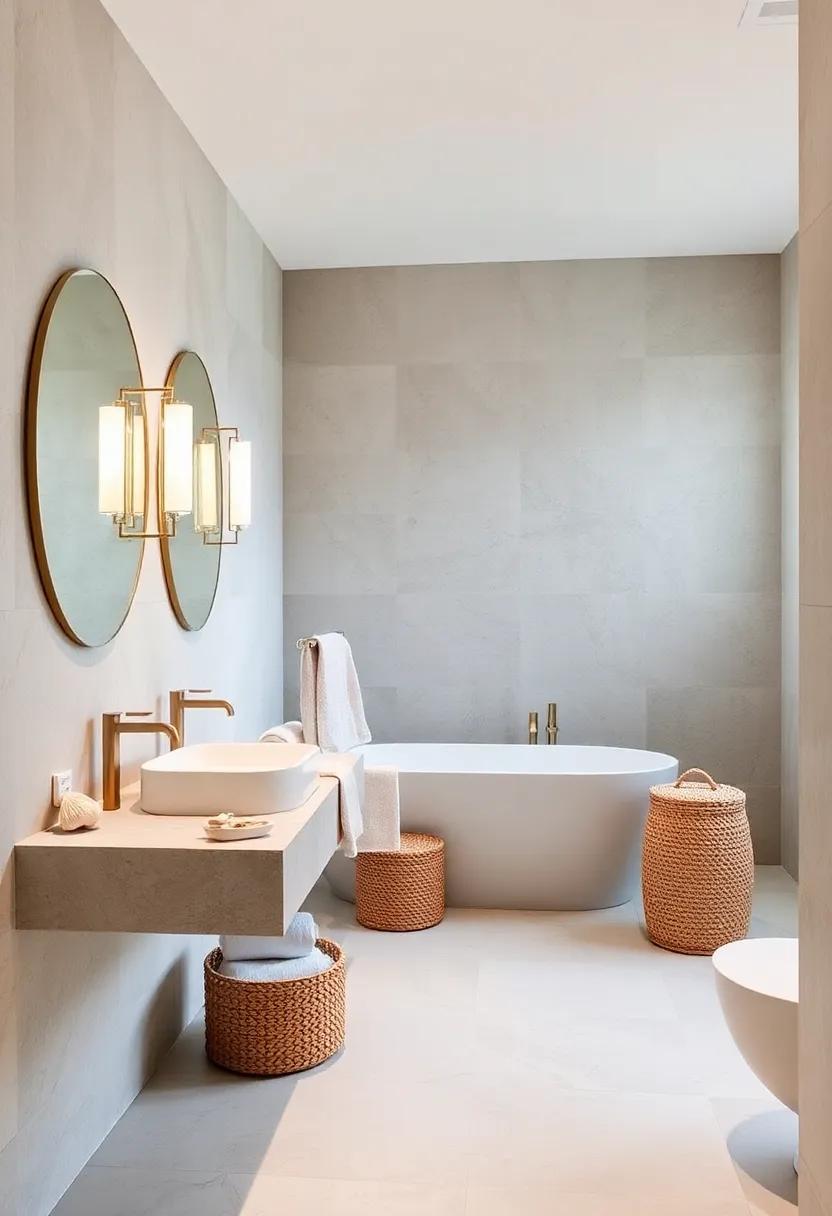 Seashell⁣ Details: Incorporate seashell accents⁢ in your ‍bathroom fixtures or wall ⁢decor​ to create subtle, beachy reminders of the coastline