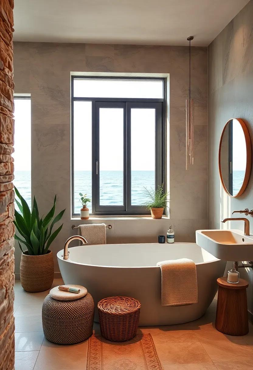 Wind Chime Accents:⁣ Hang delicate wind chimes in ⁣the‌ window‍ for soothing sounds that remind you of ocean breezes