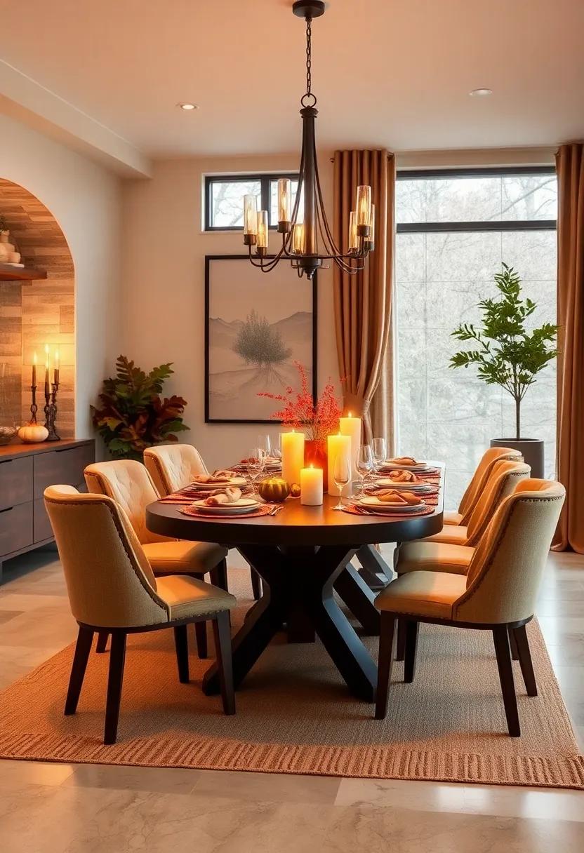 cozy Candlelit ​Settings​ That ⁢Ignite Warmth and Togetherness in‍ Your Dining Room