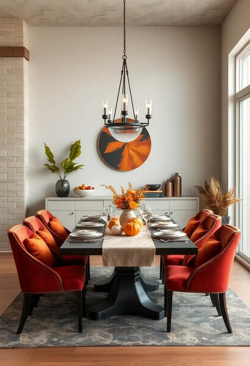 Rich Jewel ⁤Tones and Earthy Hues to Create a Seasonal Dining Palette