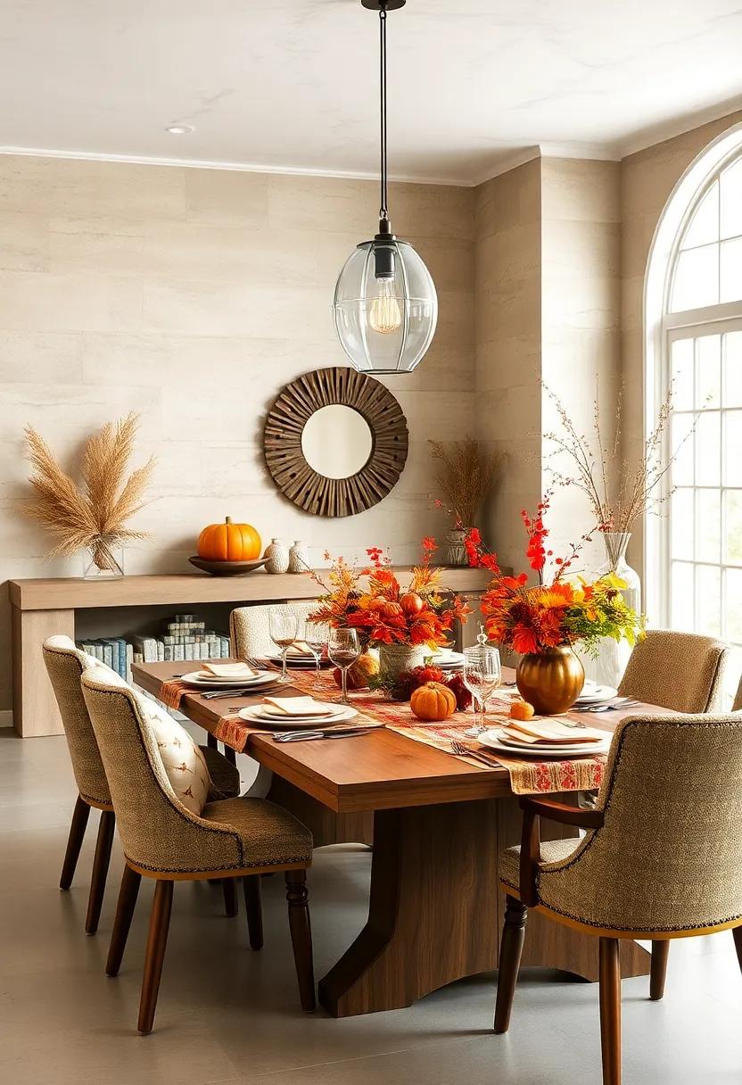 Harvest-Inspired Centerpieces Celebrating Autumn's Bounty and ⁤Natural Beauty