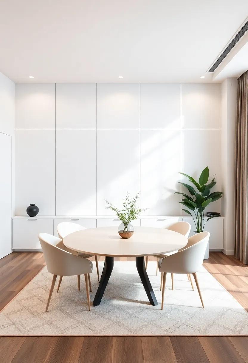 Modern Minimalism: Explore sleek, flat-panel designs that fuse contemporary⁢ elements with your dining space, providing a clean‍ and ‍uncluttered look
